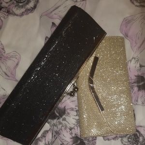 Glittery purses
